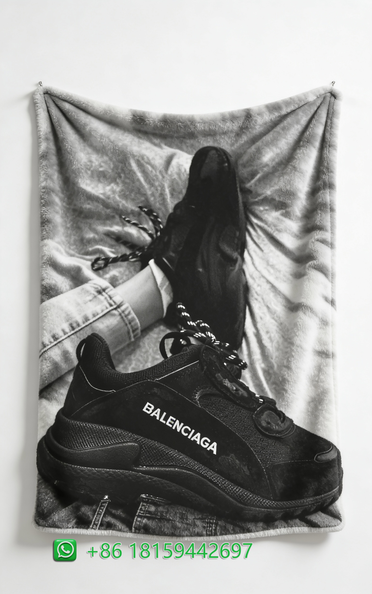 Balenciaga Throw Blankets